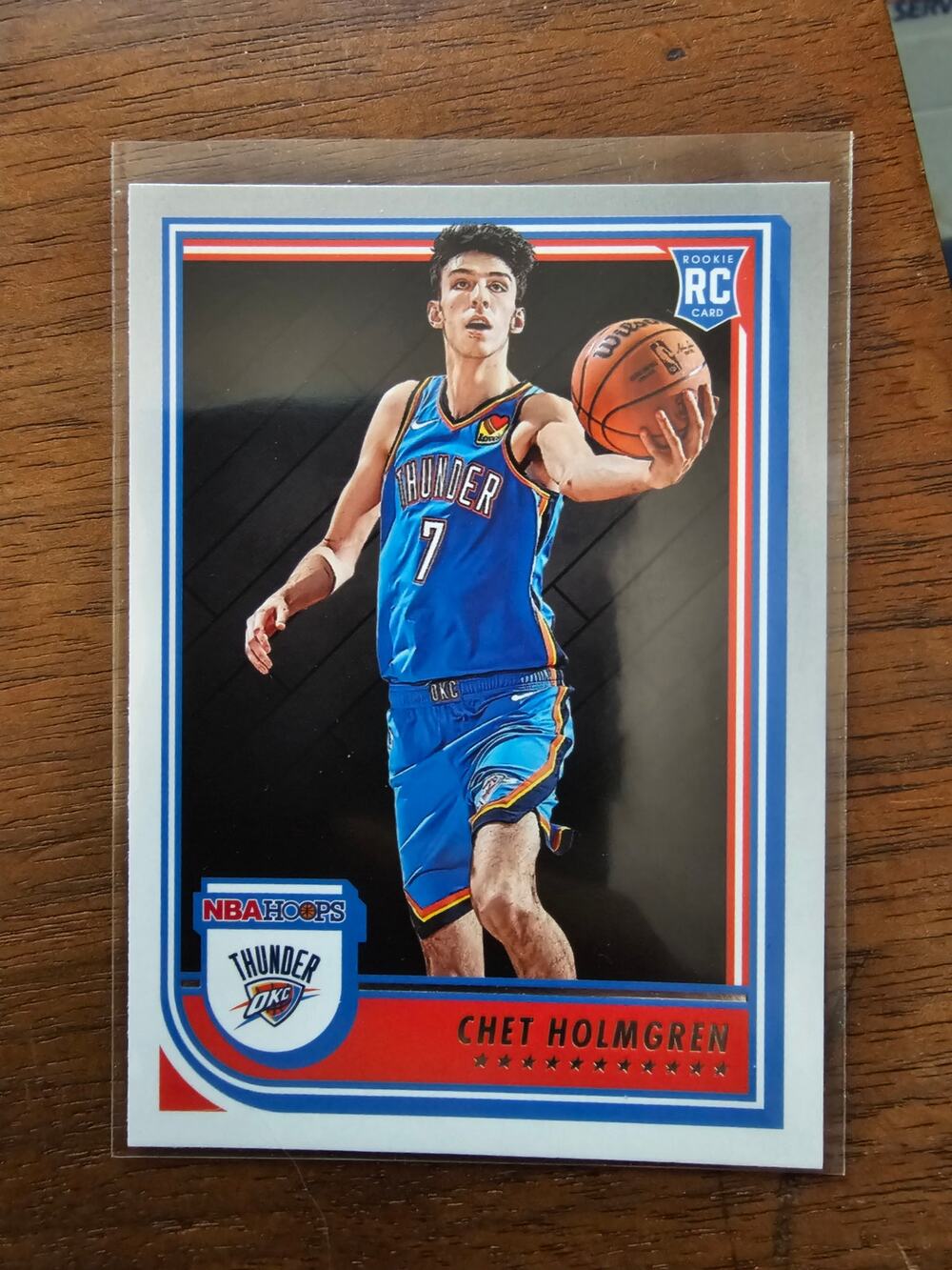 Chet Holmgren 2022-2023 Panini Hoops #232 - Rookie - OKC Thunder - NBA